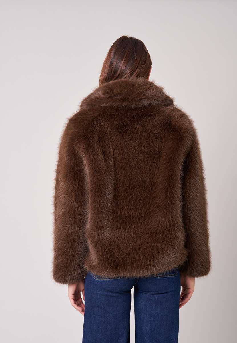Manteau fausse fourrure - DEELUXE