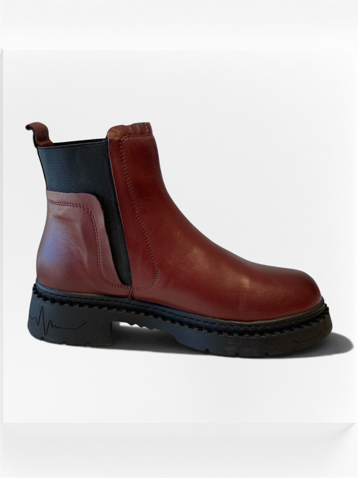 Bottines Lorenne Bordeaux