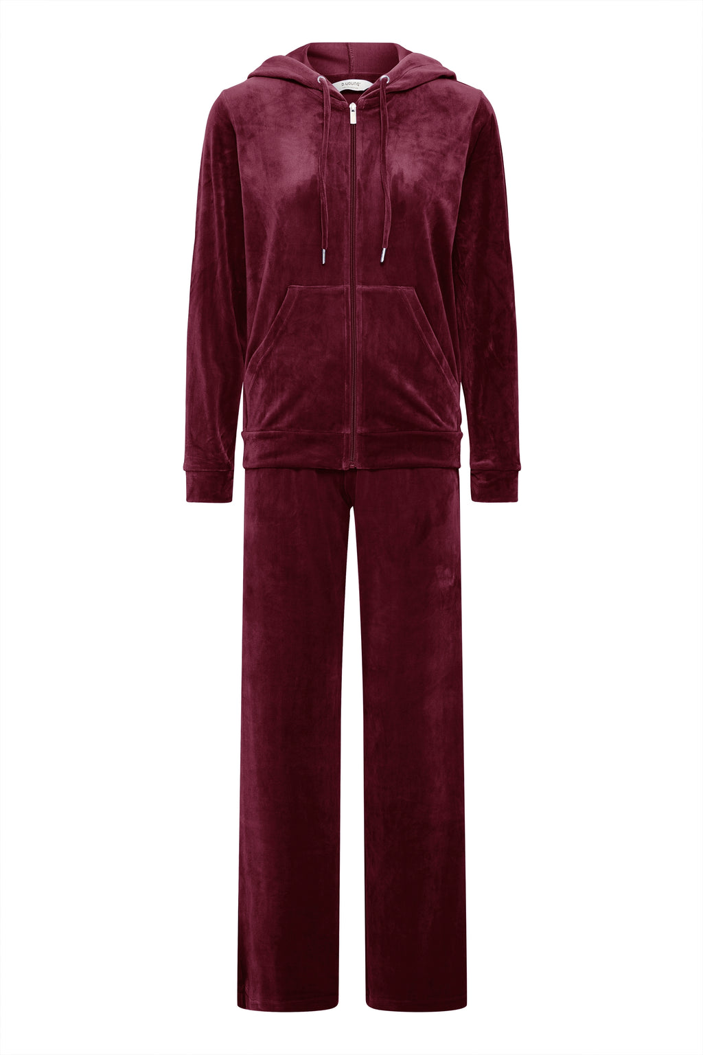 Ensemble en Minky couleur Prune