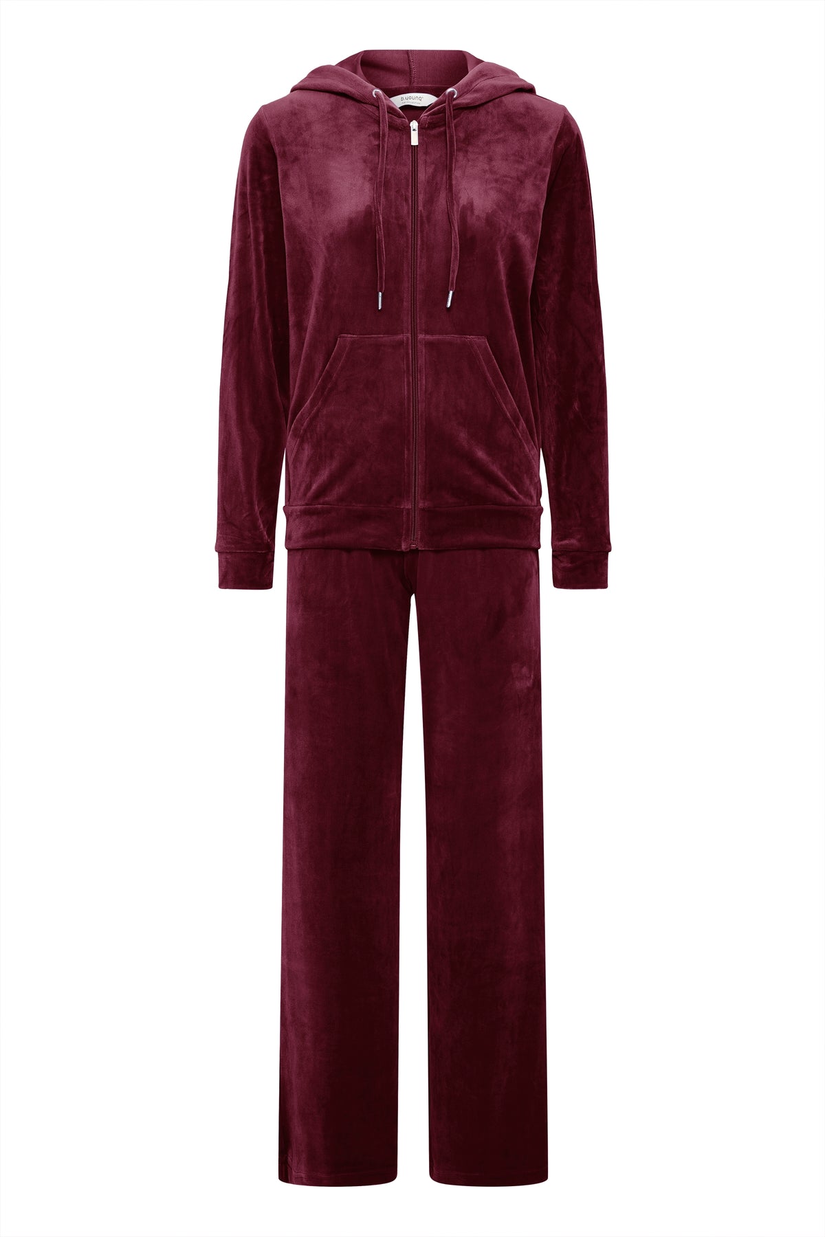 Ensemble en Minky couleur Prune