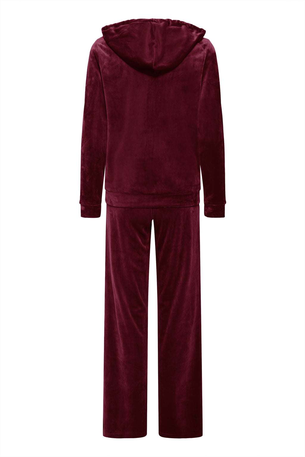 Ensemble en Minky couleur Prune