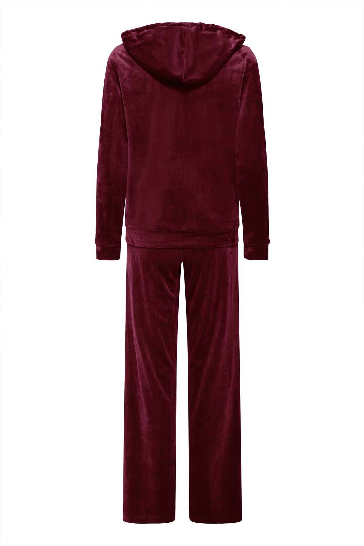 Ensemble en Minky couleur Prune
