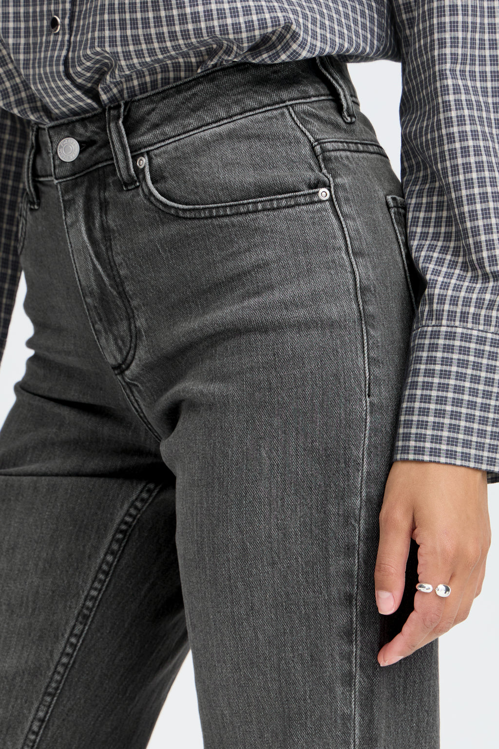 Jean Straight Dark Grey / B-Young