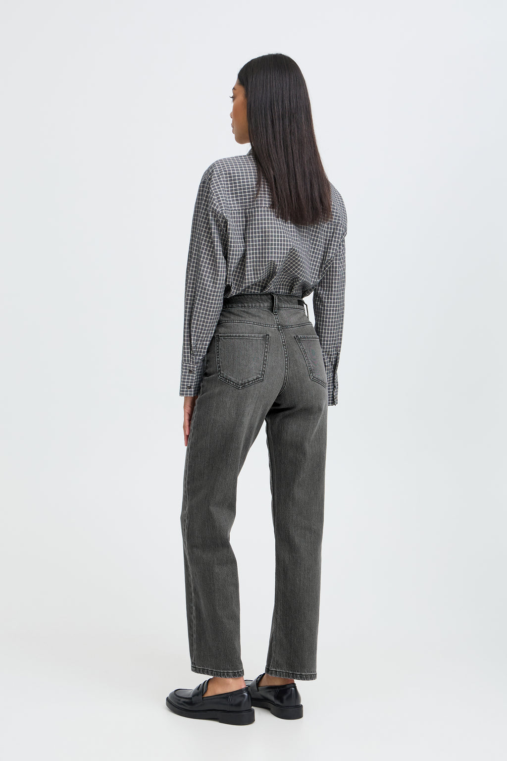 Jean Straight Dark Grey / B-Young