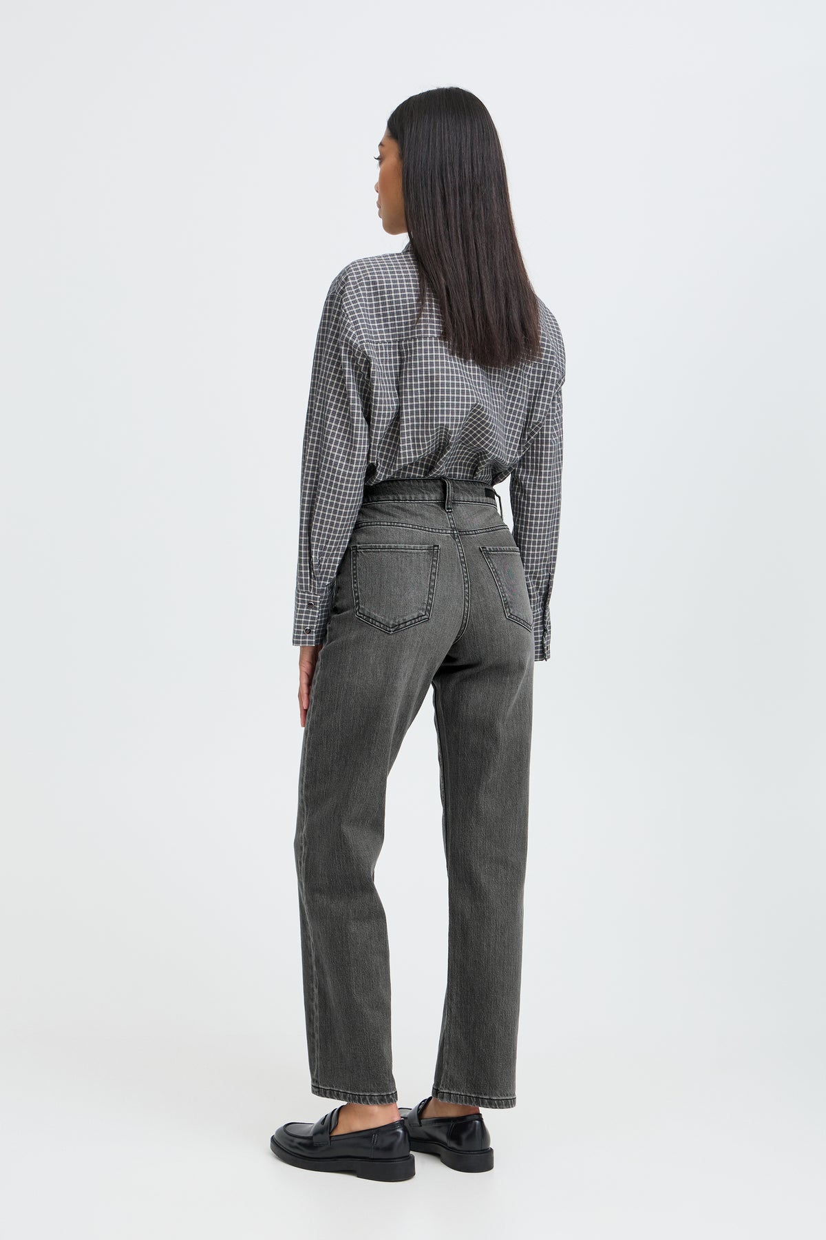 Jean Straight Dark Grey / B-Young