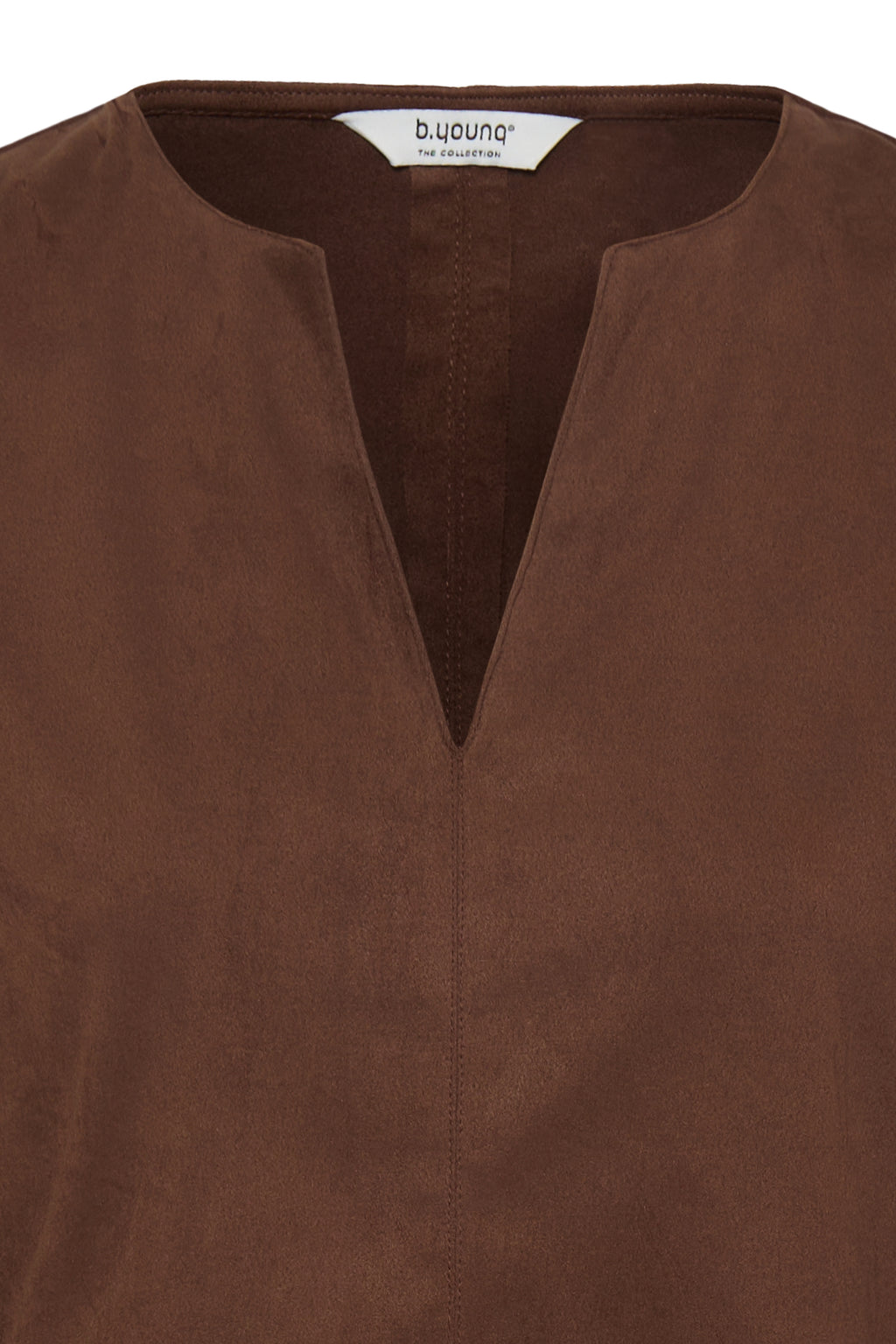 Robe en suédine chocolat