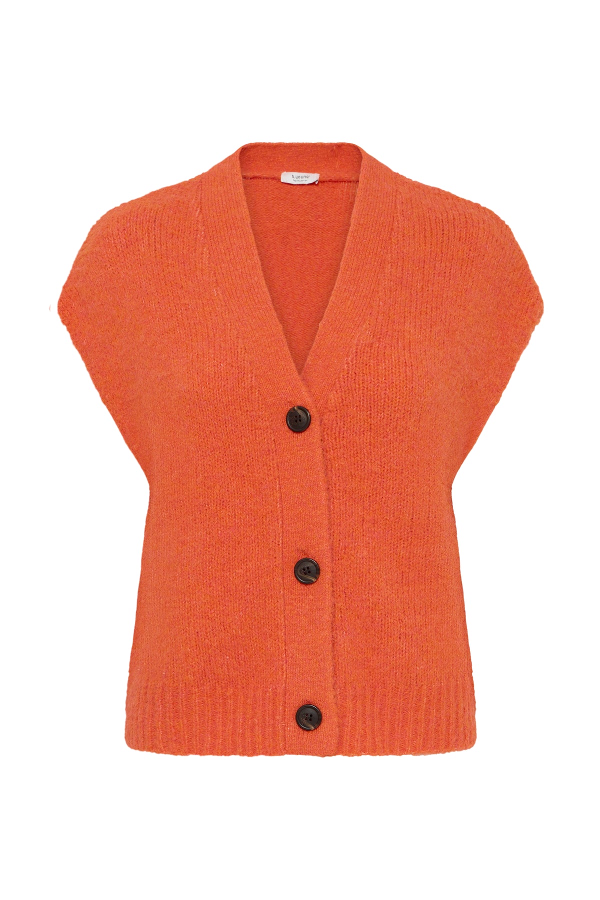 Gilet sans manches orange