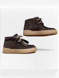 Sneaker High cuir marron TAMARIS