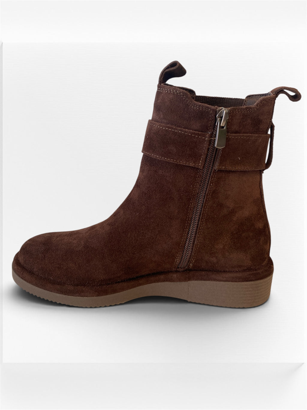 Bottines Tilla Chocolat en suède