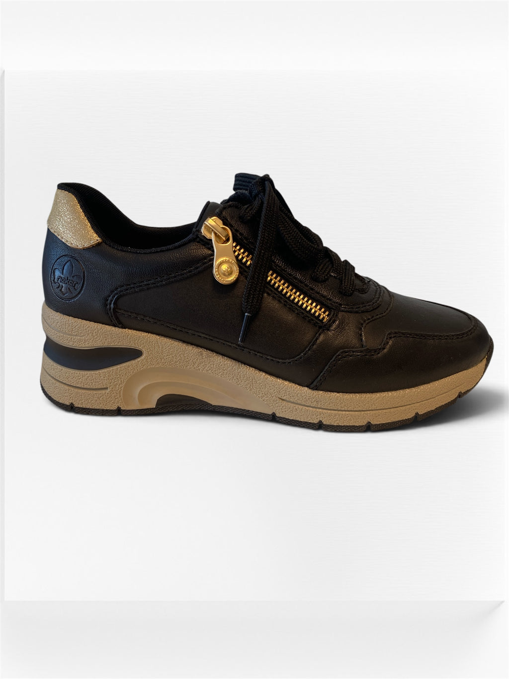 Baskets Black RIEKER