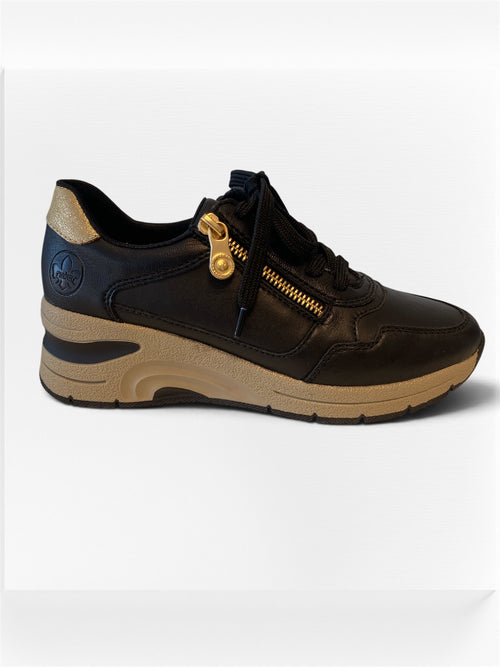 Baskets Black RIEKER