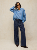 Blouse - broderie pois