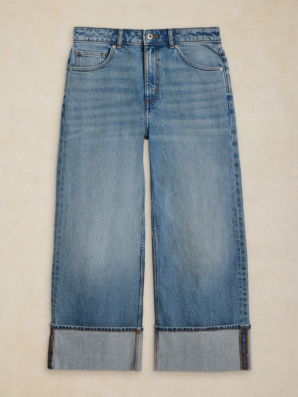 Pantalon WHITE STUFF coupe wide - revers XXL