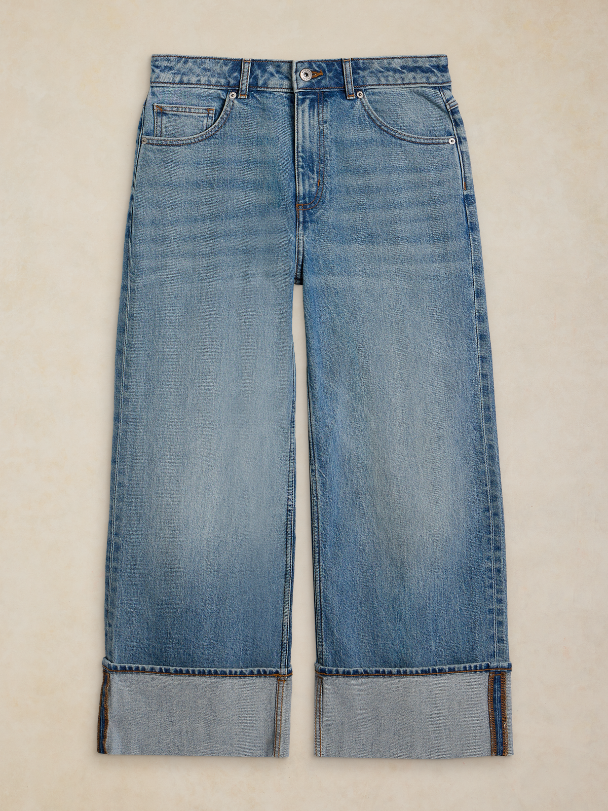 Pantalon WHITE STUFF coupe wide - revers XXL