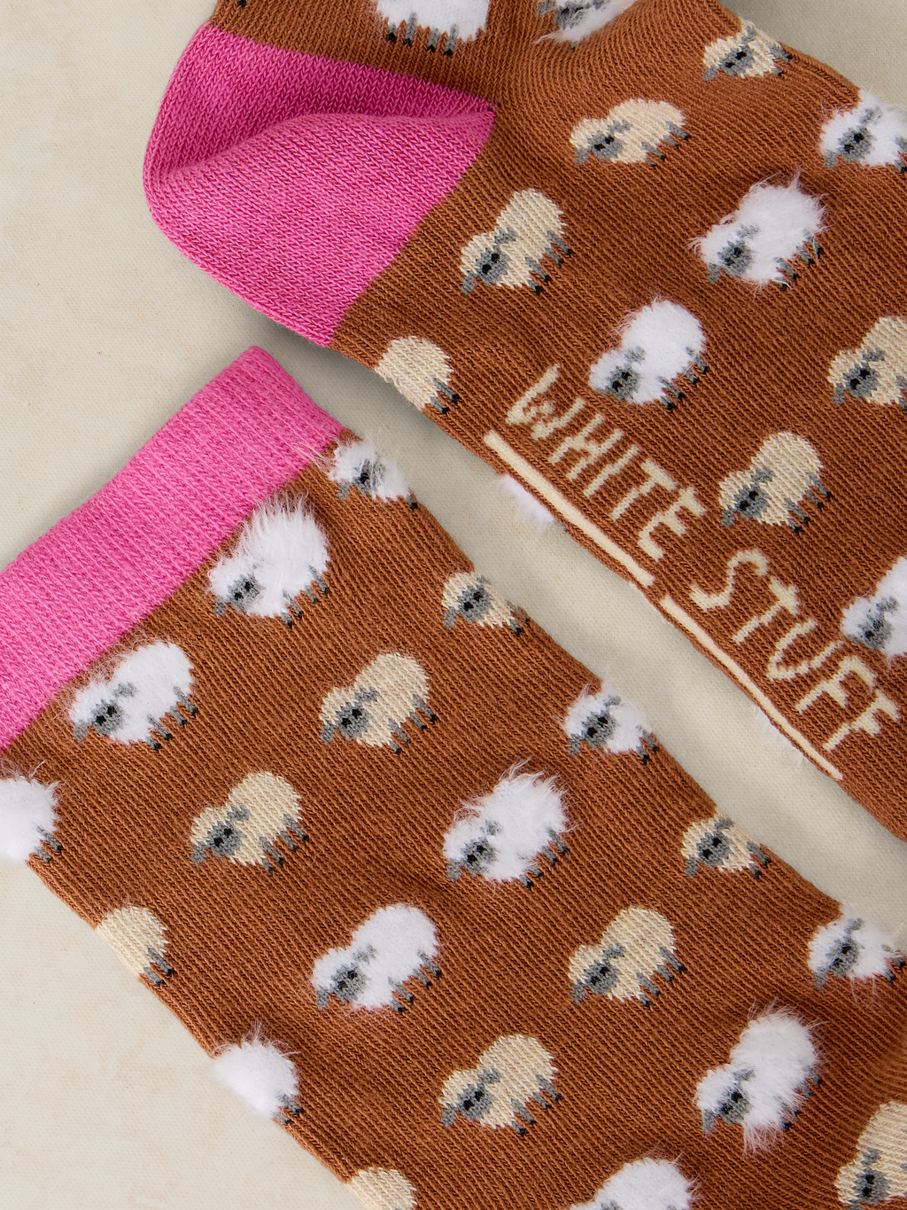 Chaussettes motifs Fluffy Mini Sheep