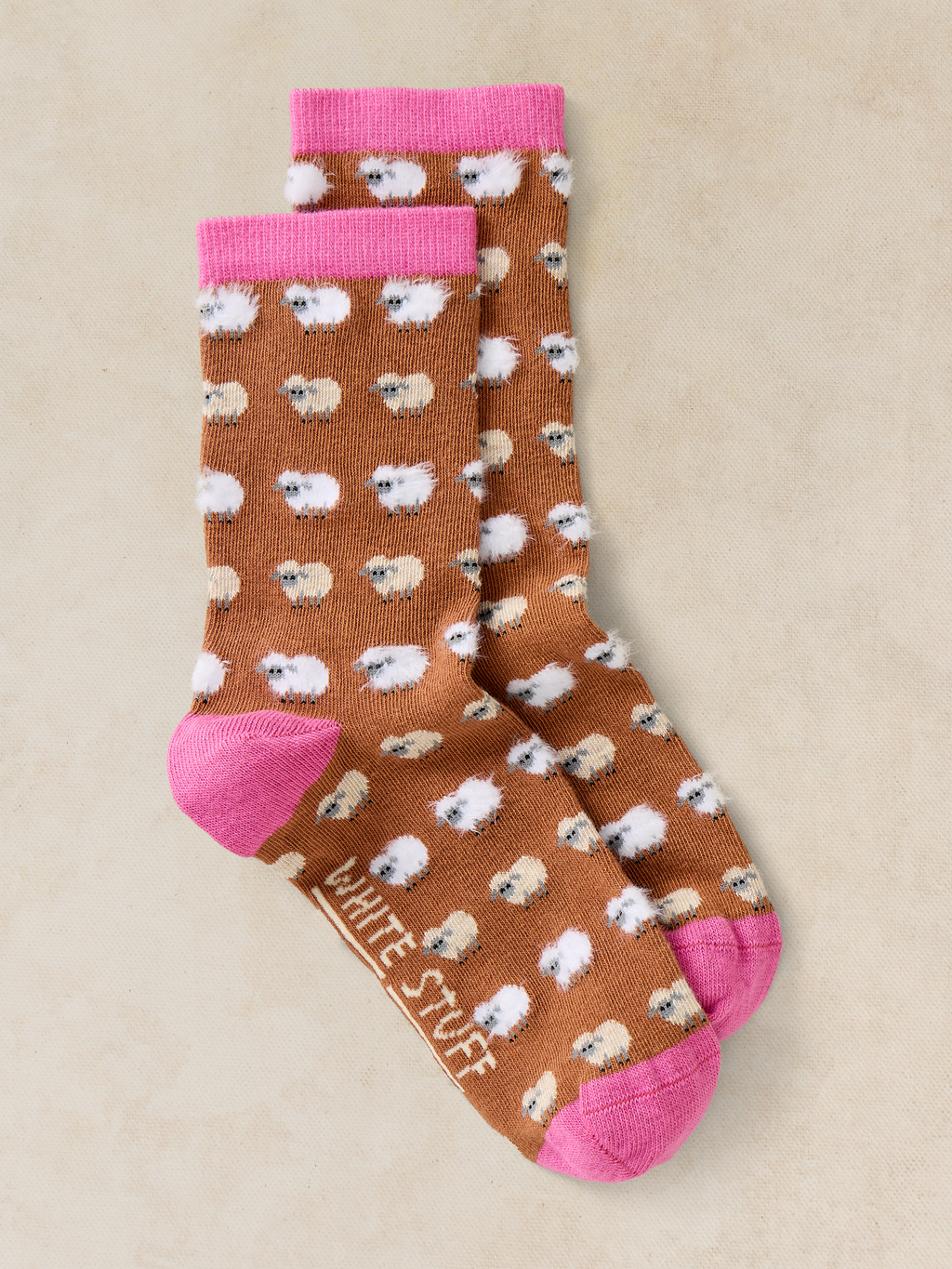 Chaussettes motifs Fluffy Mini Sheep