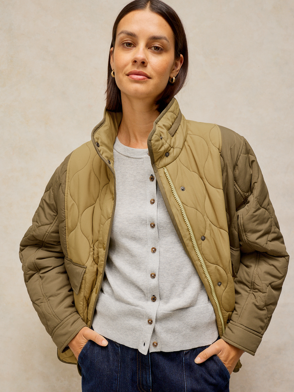 Veste matelassée GREEN