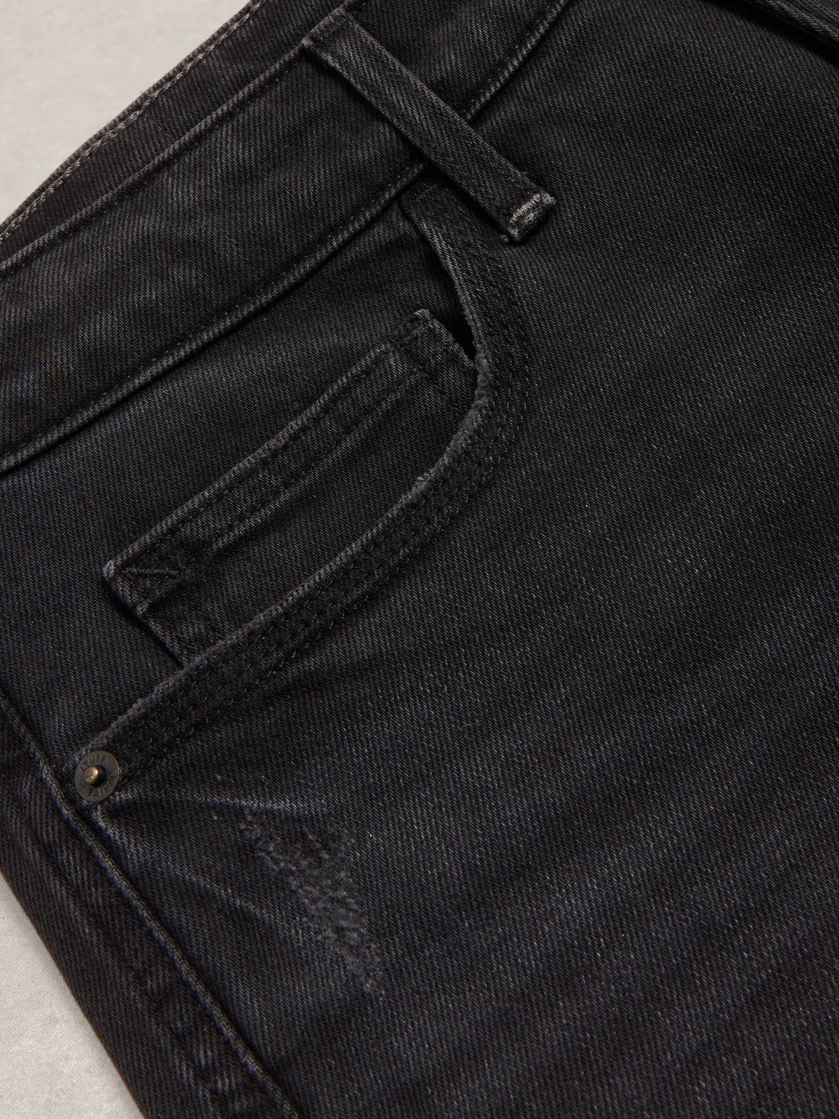 Pantalon coupe week-end / Washed Black