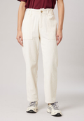 Pantalon velours côtelé crème - DEELUXE