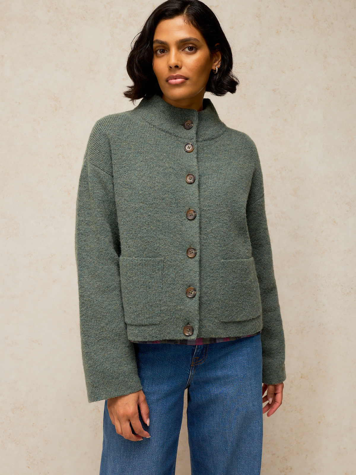 Cardigan Épais White Stuff