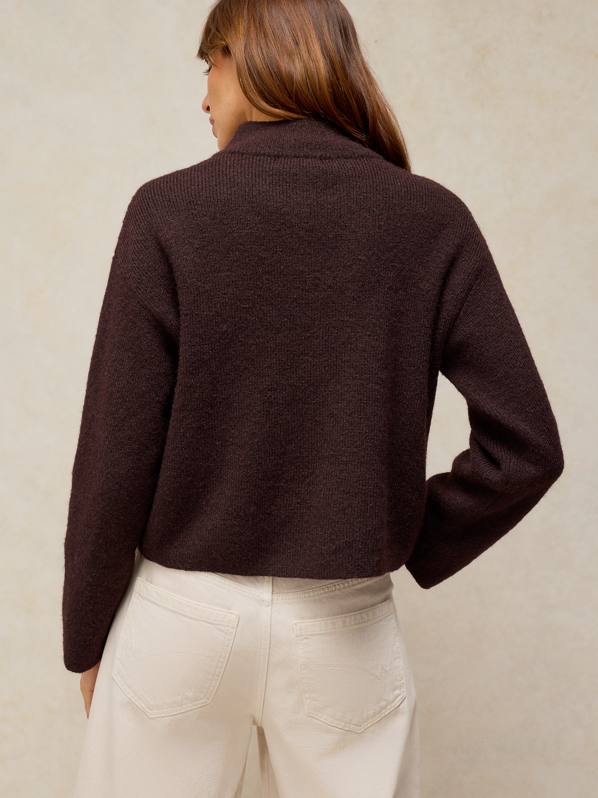 Cardigan Épais White Stuff Chocolat