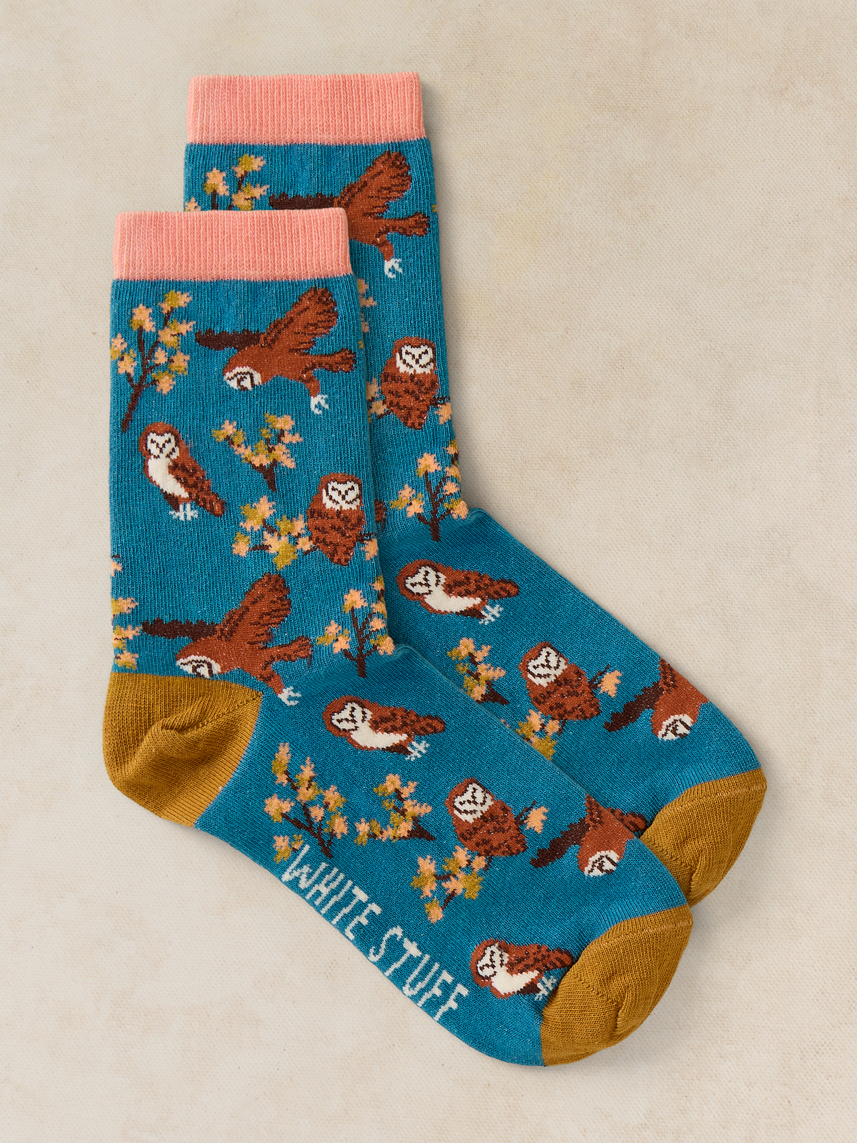 Chaussettes motifs Flying Owl