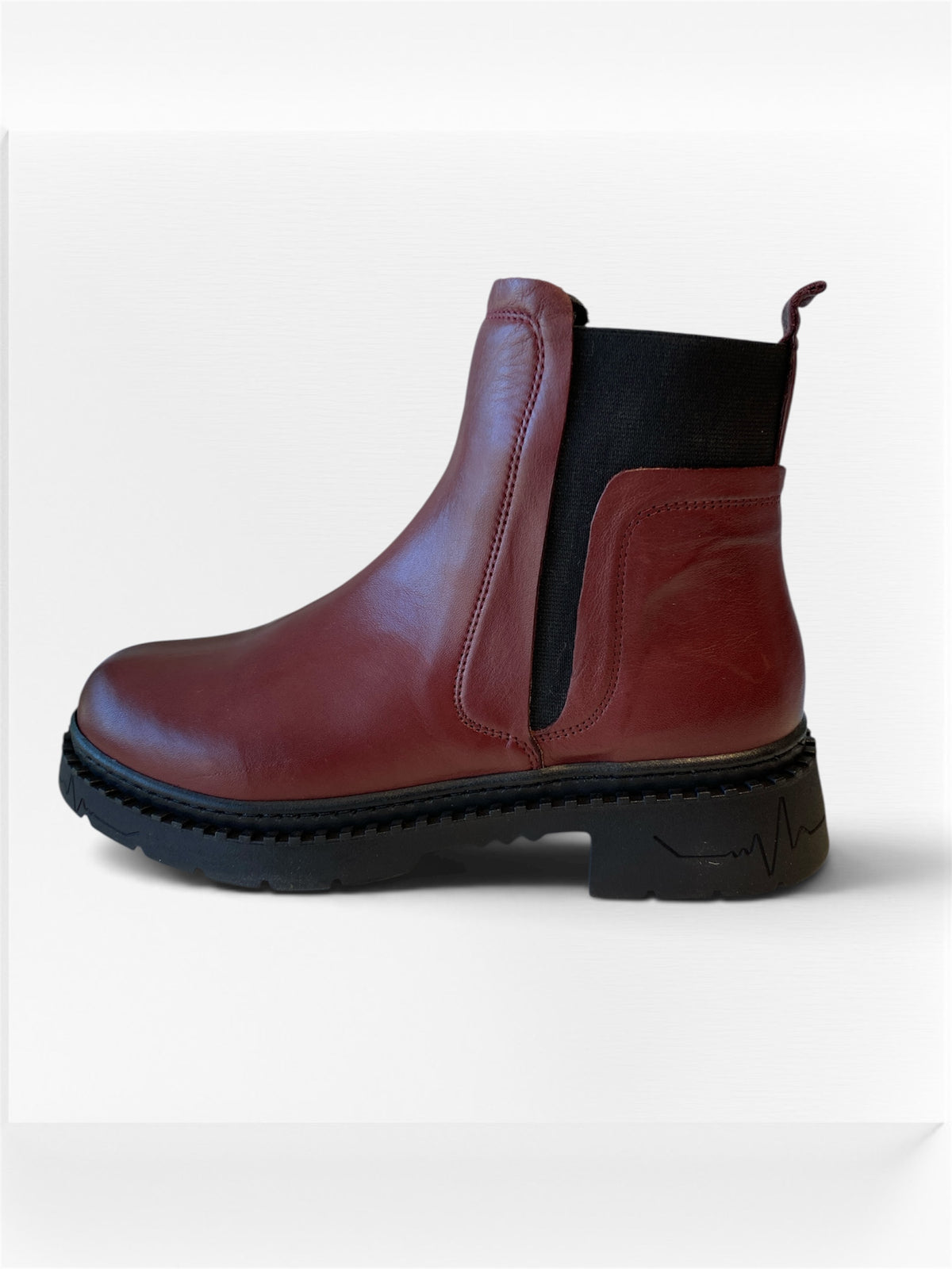 Bottines Lorenne Bordeaux