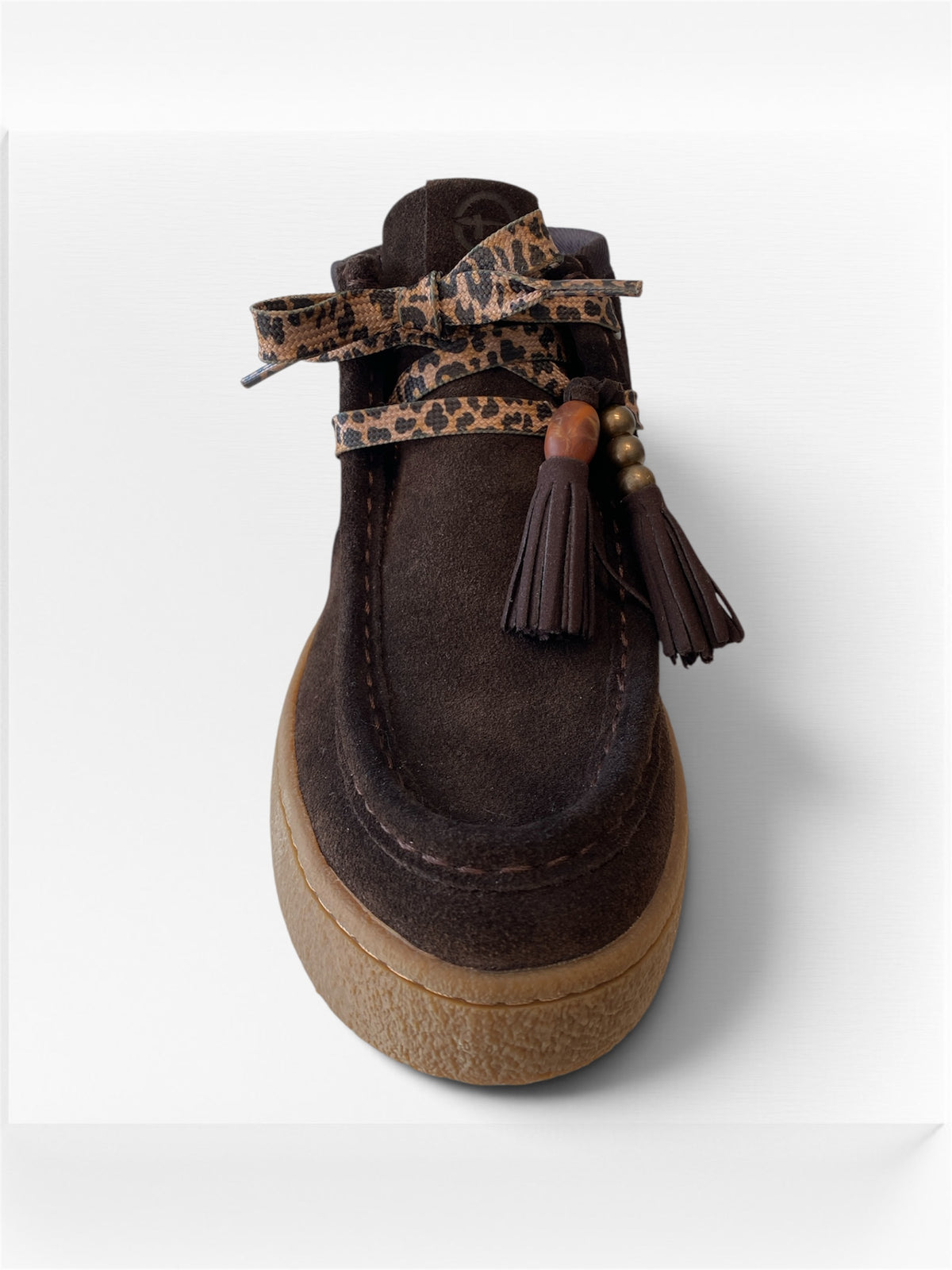 Sneaker High cuir marron TAMARIS