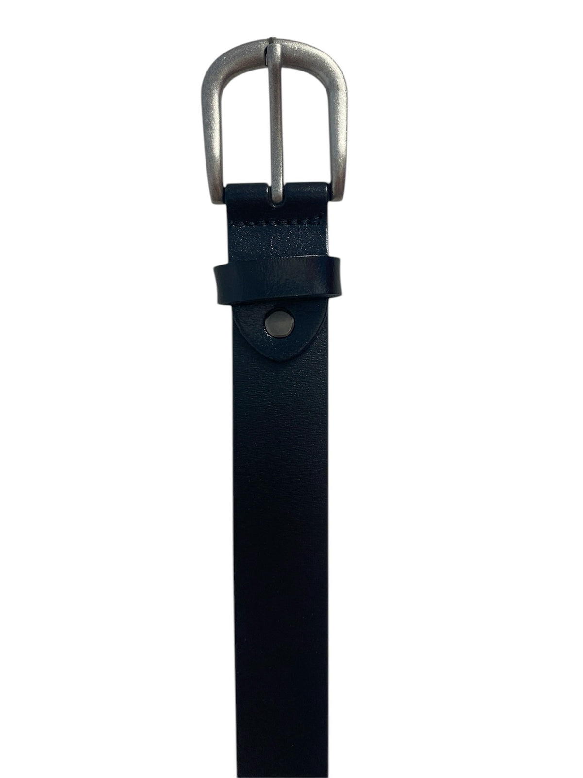 Ceinture en cuir de vachette noir