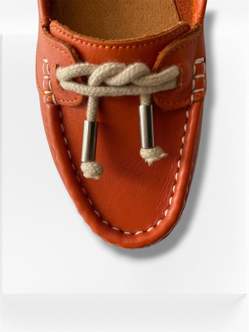 Mocassins orange - Cotemer